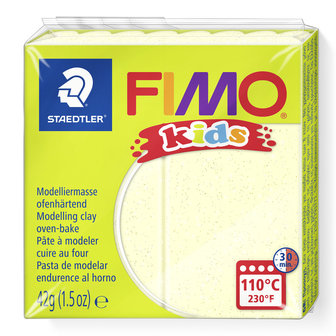 FIMO Kids klei - Geel parelmoer (nr 106)