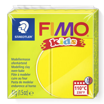 FIMO Kids klei - Geel (nr 1)