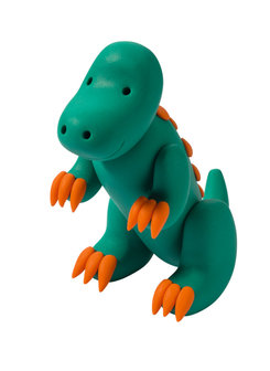 FIMO klei set dinosaurussen/dino - T-rex van klei