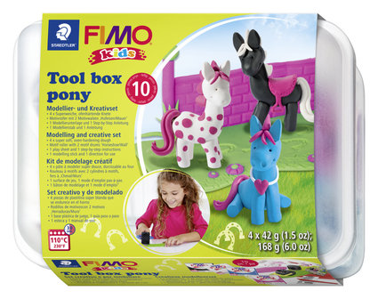 FIMO klei toolbox Pony - Verpakking