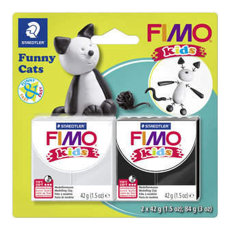 FIMO kleiset Grappige Katten - Verpakking
