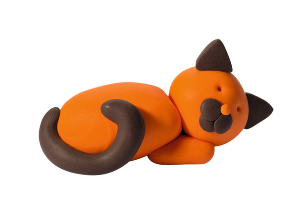 FIMO kleiset huisdieren - Poes van klei