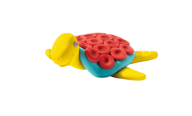 FIMO kleiset Zeewereld - Schildpad kleien