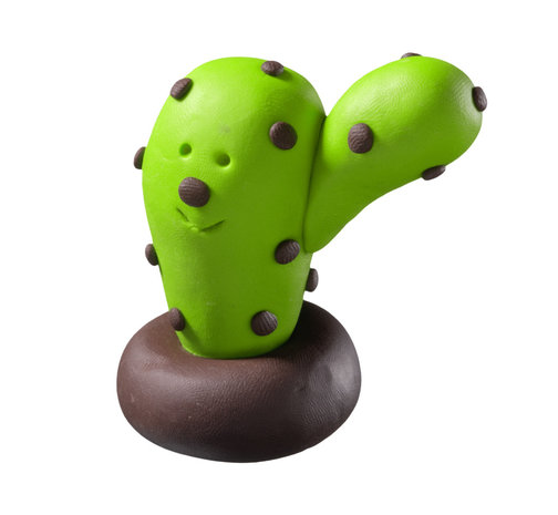 FIMO kleiset Cactus -  Cactus van klei