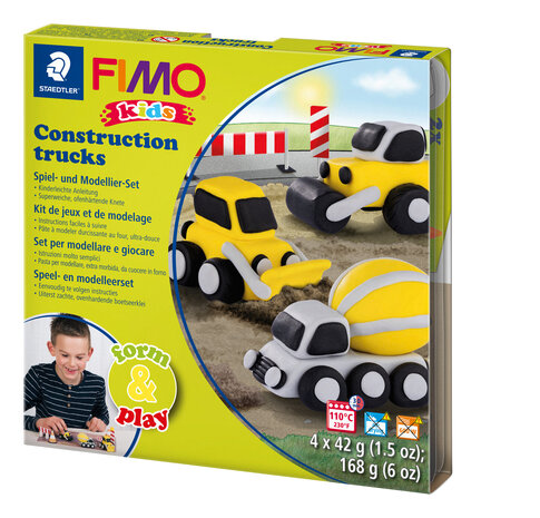 FIMO kleiset Bouw voertuigen - Verpakking
